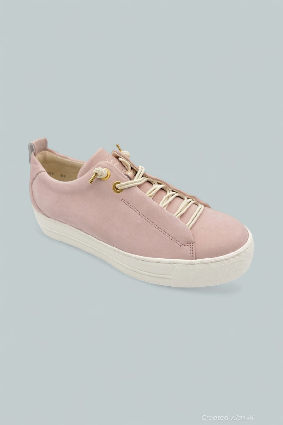 Faye Platform Sneakers - Princess Nubuk - 7 - Sneaker