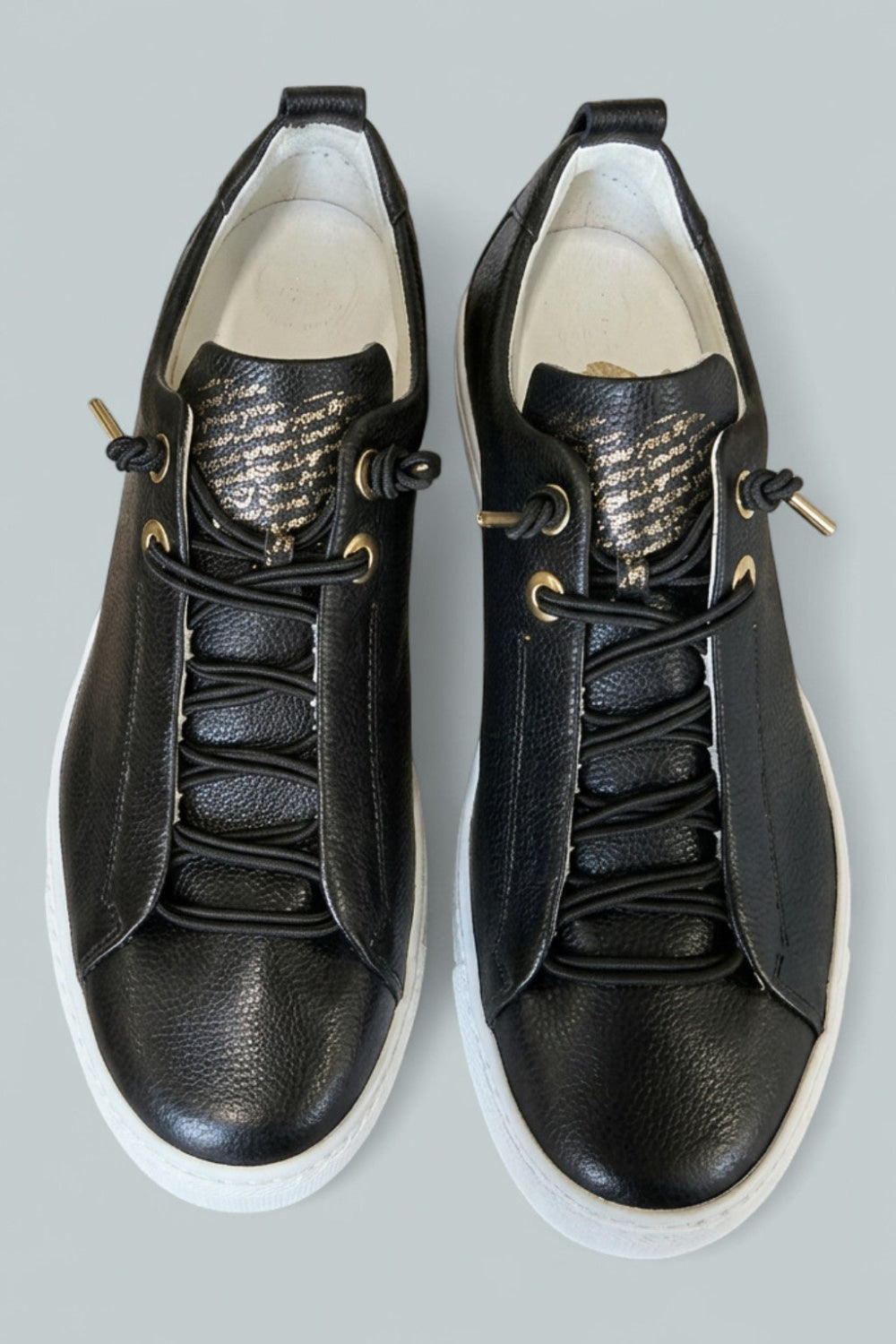 Faye Sneaker Women’s Shoes - Black Gold Combo - AT 6.5 US WOMENS 9 M - Sneaker