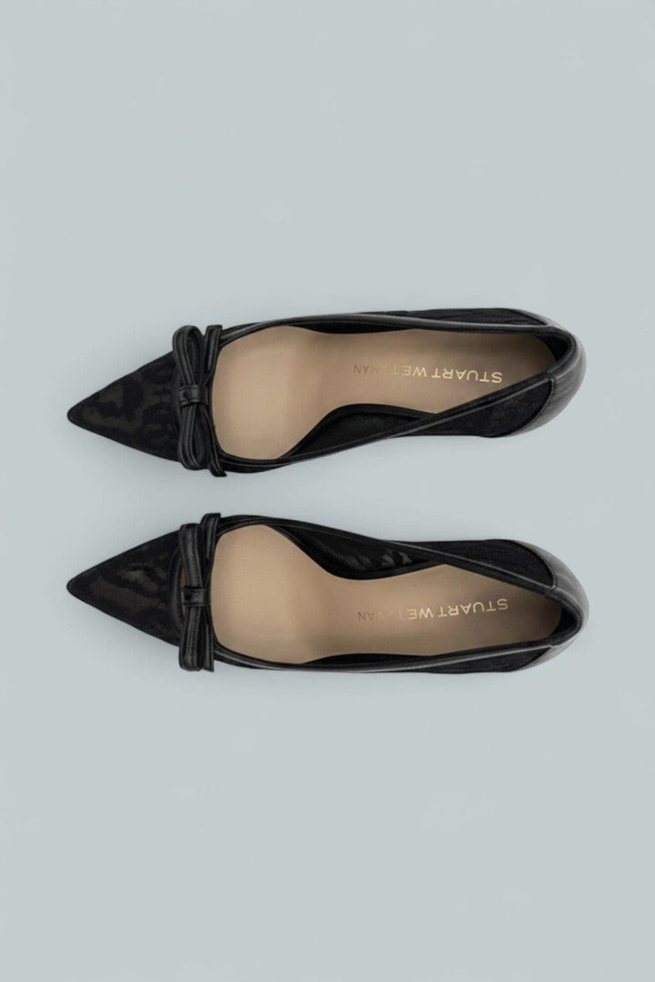 Felicity Bow 85 Pumps - Black - 8 - Heels