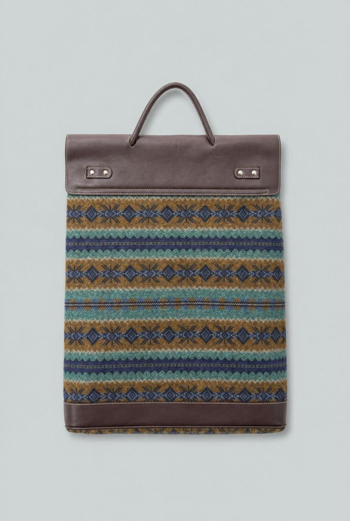 Felissi Canvas Travel Bag - Blue Multi - ONE SIZE - Backpack