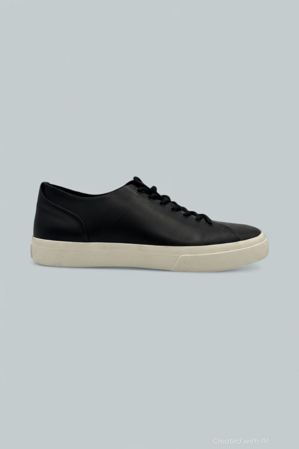 Fernando Artisanal Derby Sneaker - Black - 11.5 - Sneaker