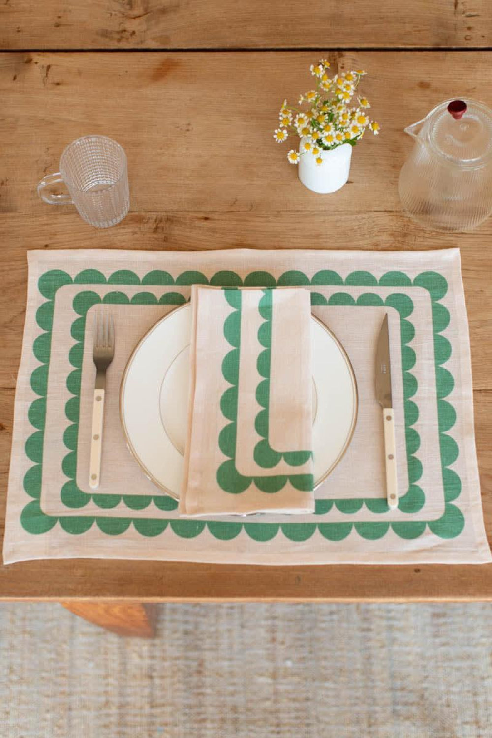 Fete Linen Napkin - Kashmir - Set of 4 - Napkins