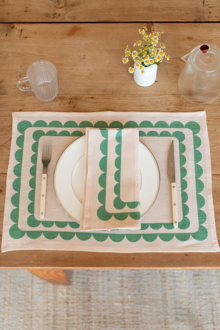 Fete Linen Napkin - Kashmir - Set of 4 - Napkins