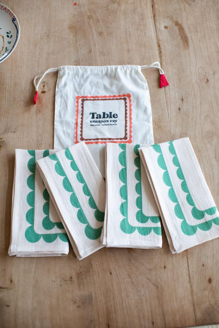 Fete Linen Napkin - Kashmir - Set of 4 - Napkins