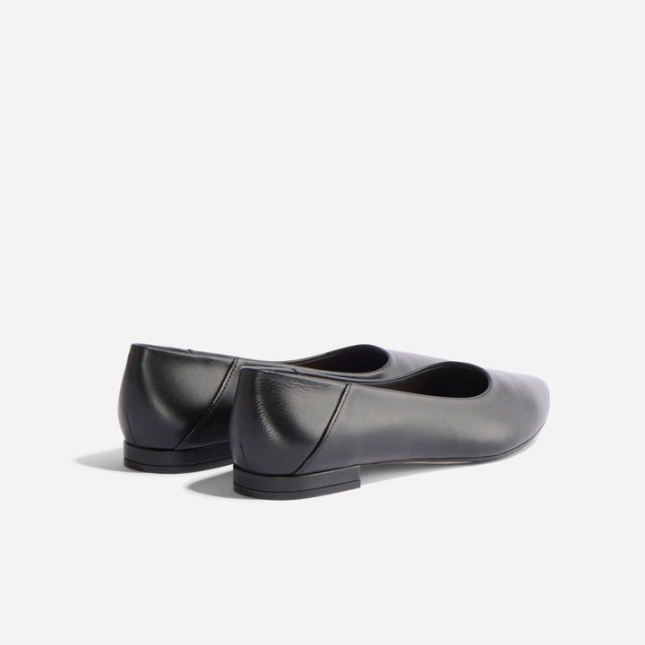 Fina Pointed Toe Flat - Black - FINAL SALE - Flats