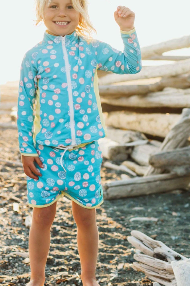 Fisher Euro Short - Sand Dollar - Swim Trunk
