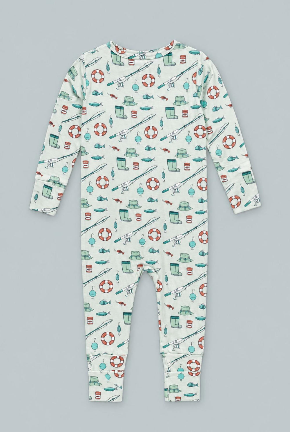 Fishing Poles Convertible Romper - Cast A Line - Romper