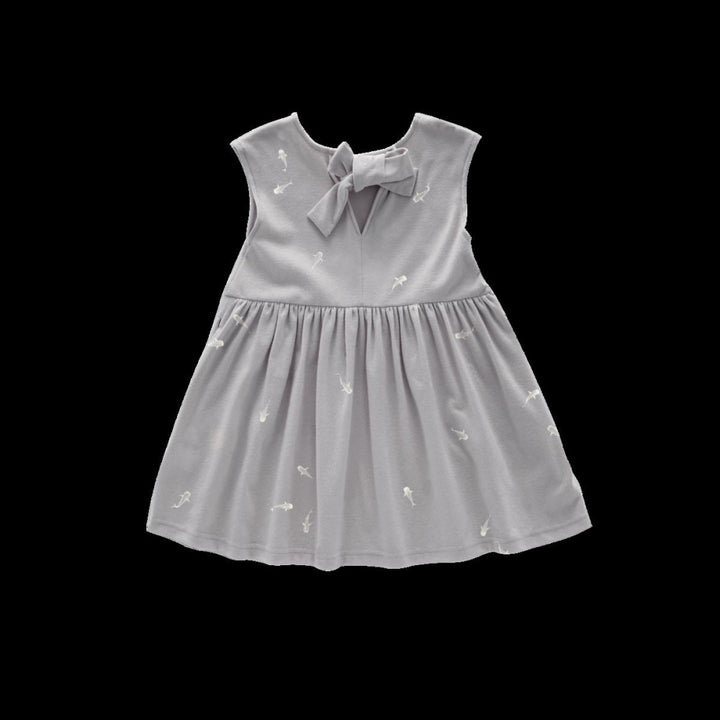 Fit & Flare Jersey Dress - Grey - Dresses