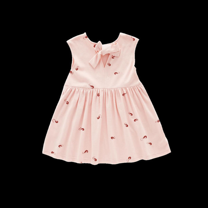 Fit & Flare Jersey Dress - Pink - Dresses