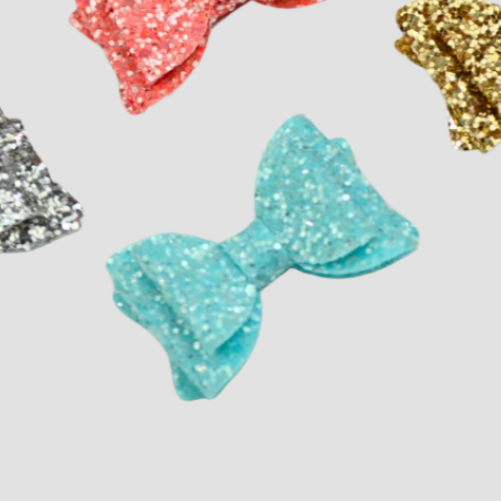 Festive Bow Hair Clips