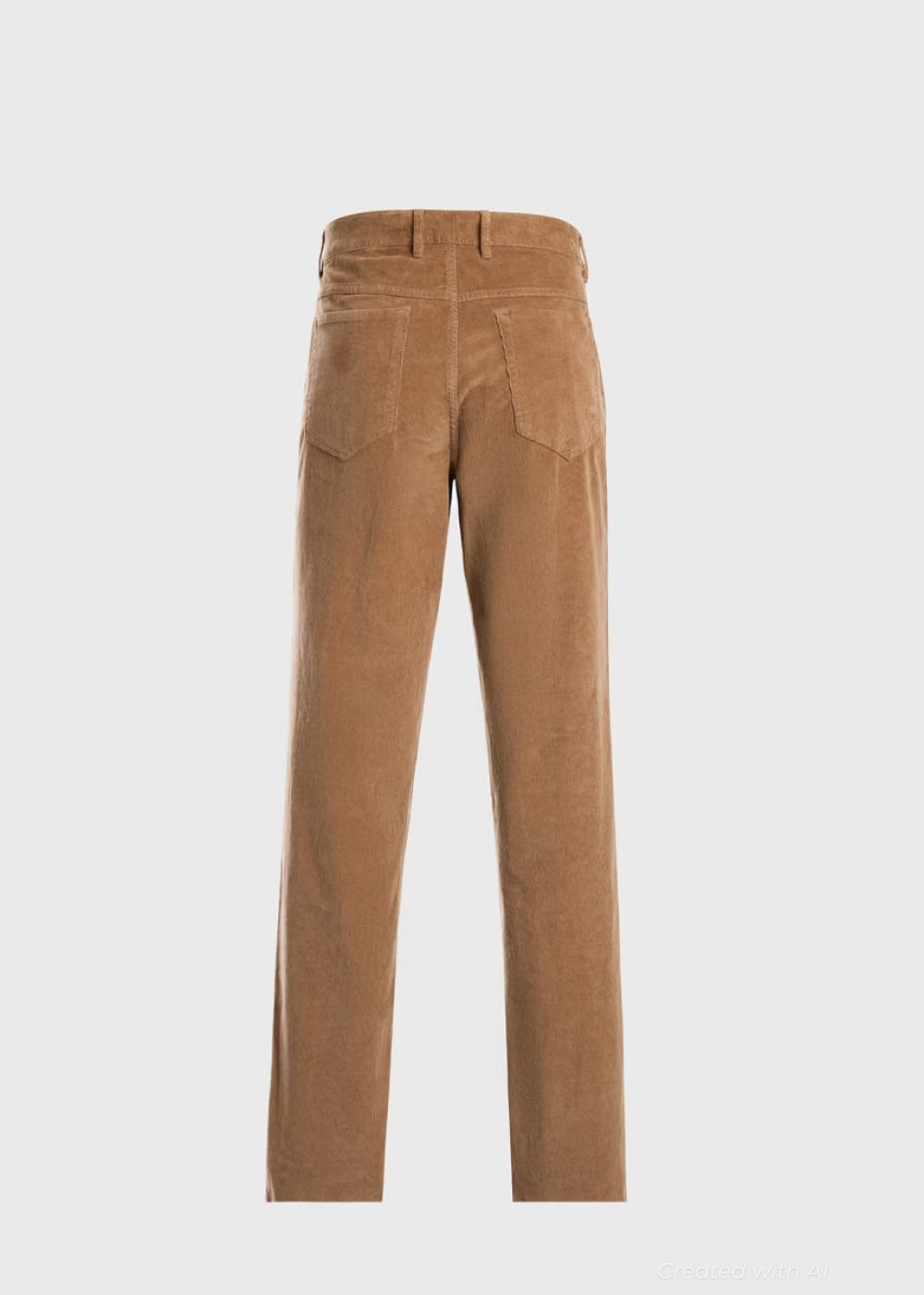 Five Pocket Corduroy Trouser - Camel - Pants