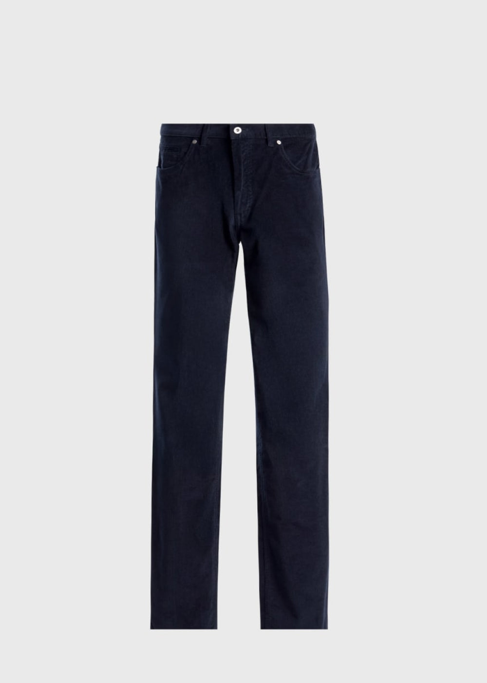Five Pocket Corduroy Trouser - Navy - Pants