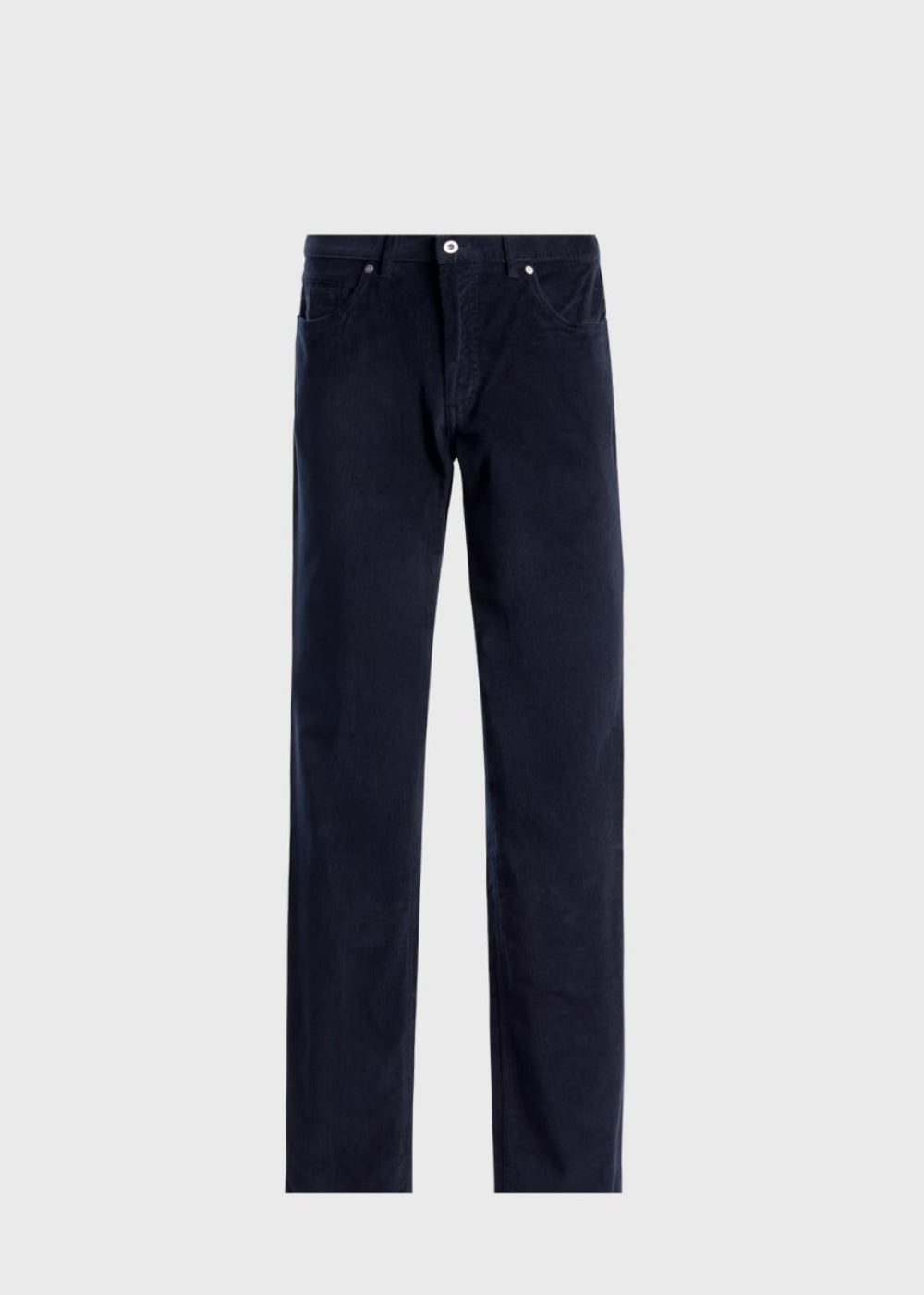 Five Pocket Corduroy Trouser - Navy - Pants