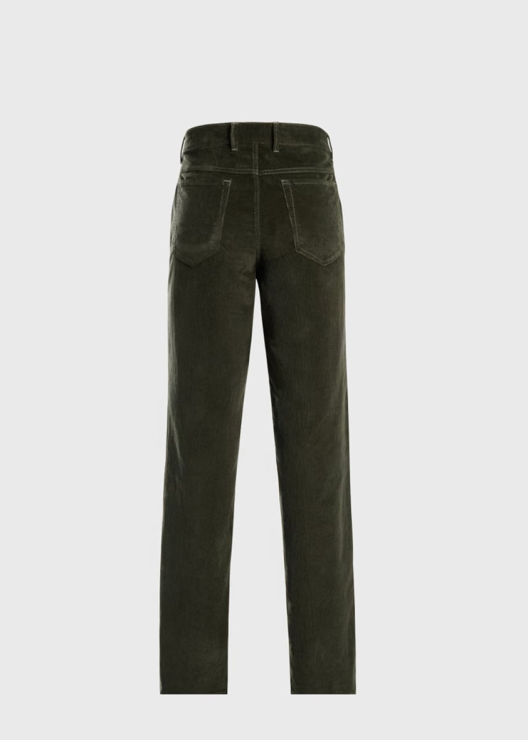 Five Pocket Corduroy Trouser - Olive - Pants