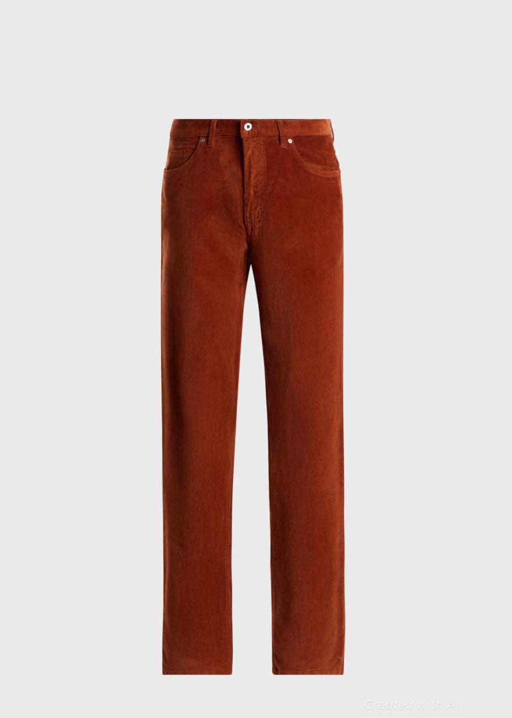 Five Pocket Corduroy Trouser - Tobacco - Pants