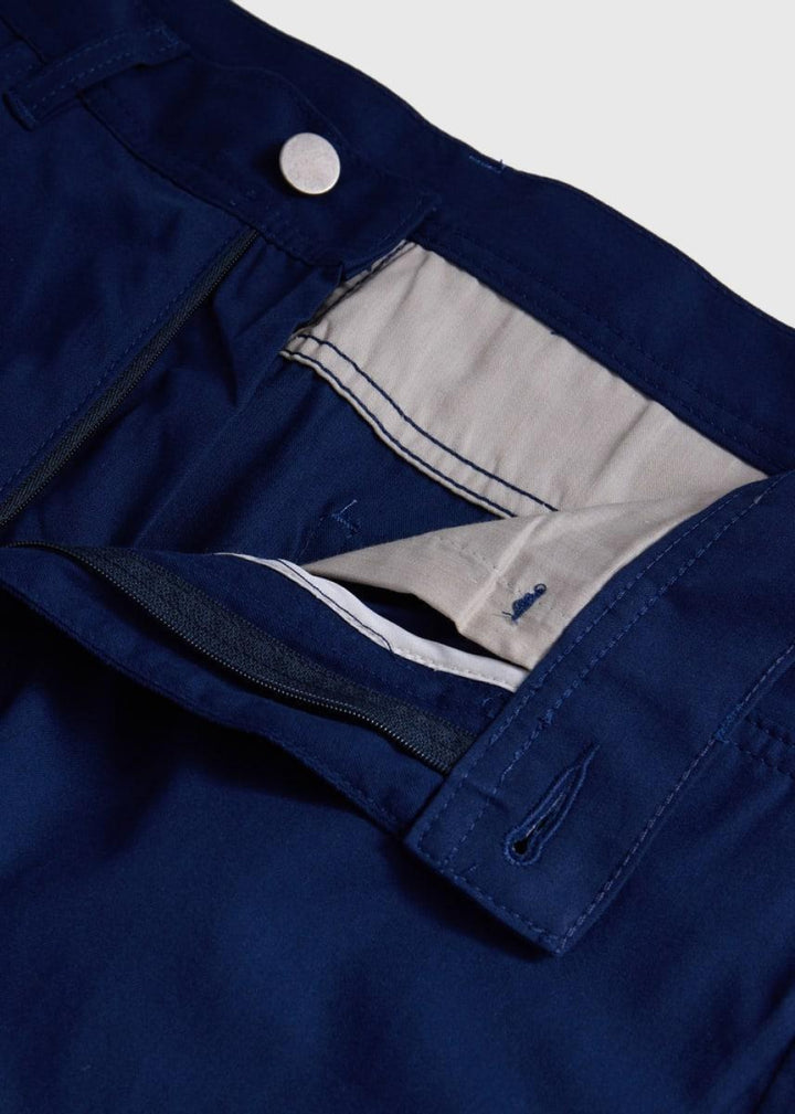 Five-Pocket Dress Trouser - Navy - Pants
