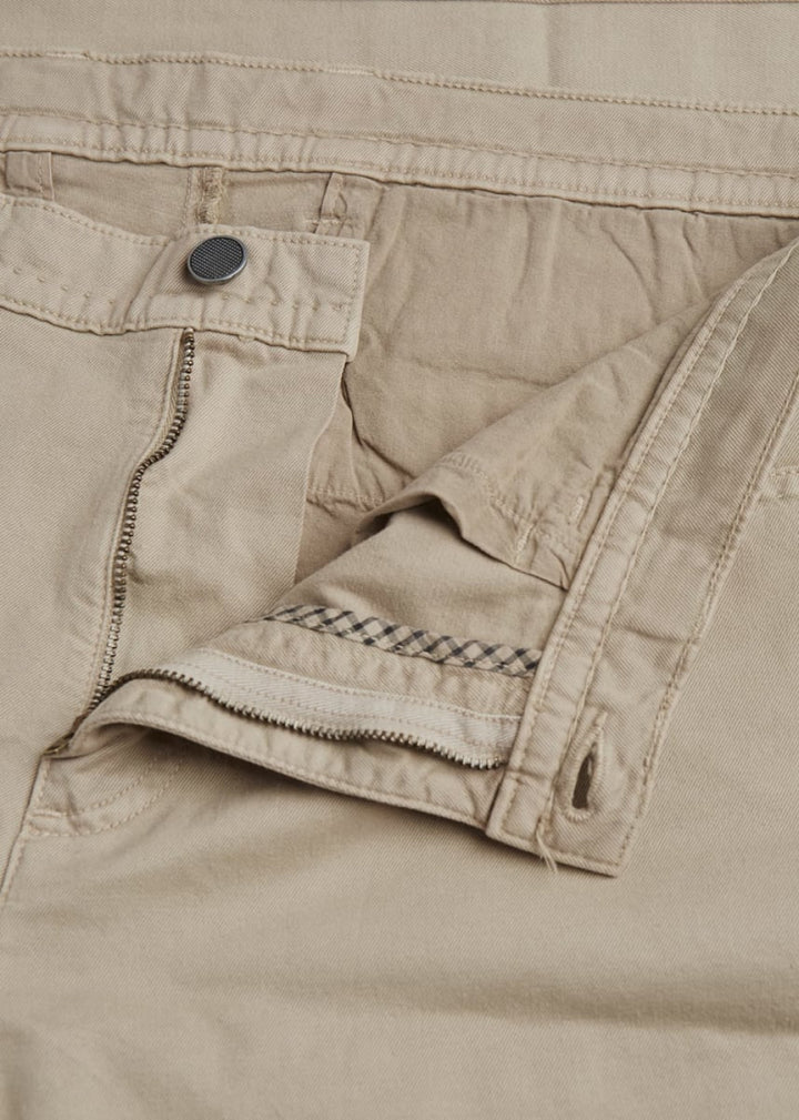 Five Pocket Pima Cotton Pant - Khaki - 42 (Long) - Pants