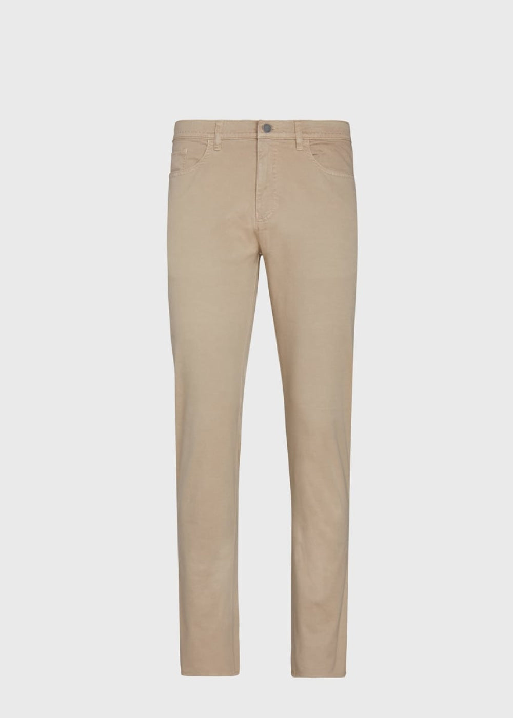 Five Pocket Pima Cotton Pant - Khaki - 42 (Long) - Pants
