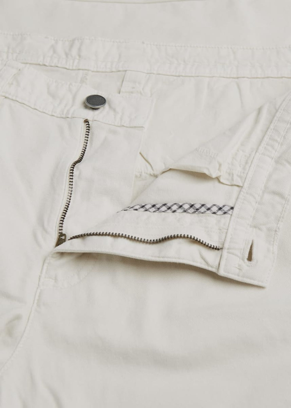 Five Pocket Pima Cotton Pant - Stone - Pants