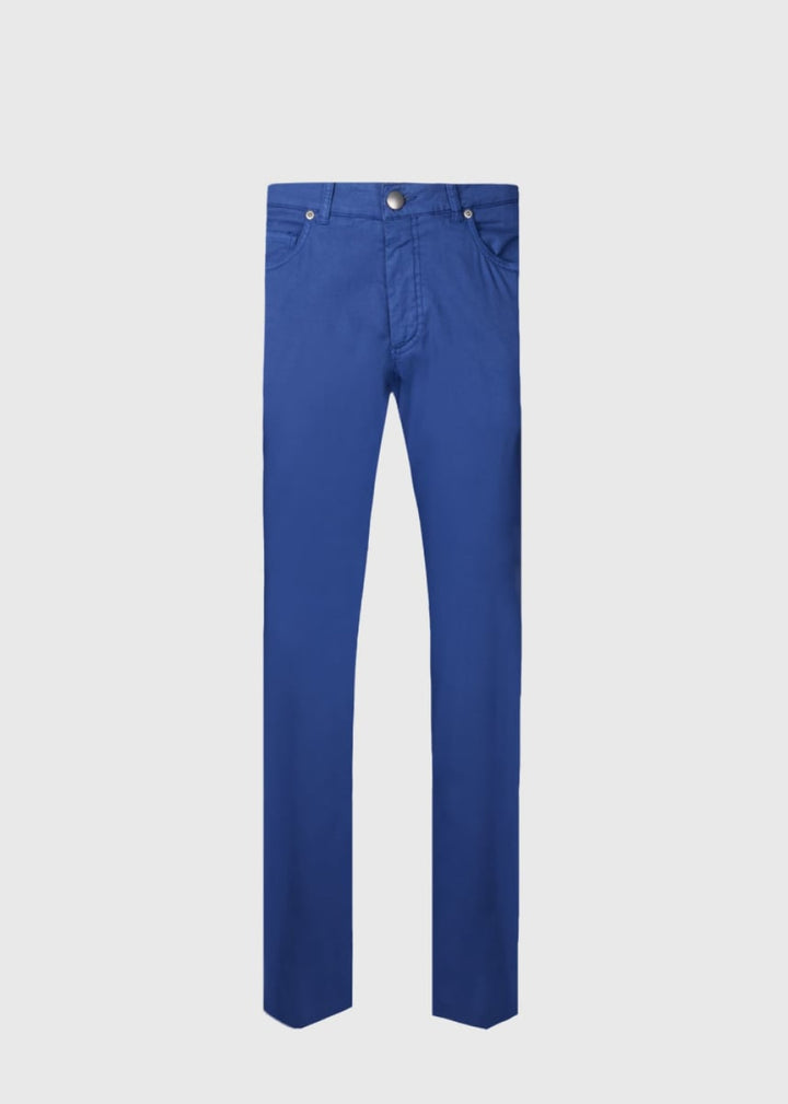 Five Pocket Trouser - Navy - 42 (Long) - Pants