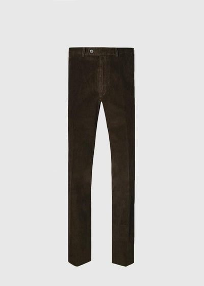 Cotton Corduroy Newton Pant - Dark Brown - Trouser