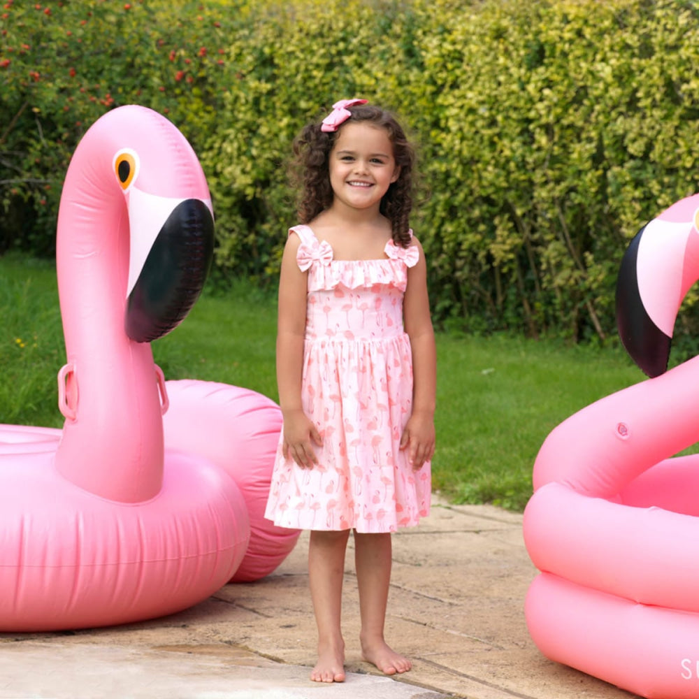 Flamingo Sundress - 10y - Dresses