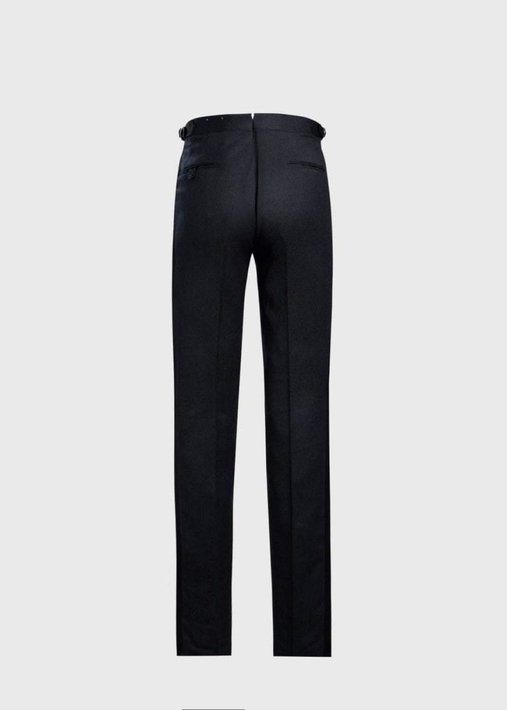 Flannel Formal Trouser - Charcoal - Trouser