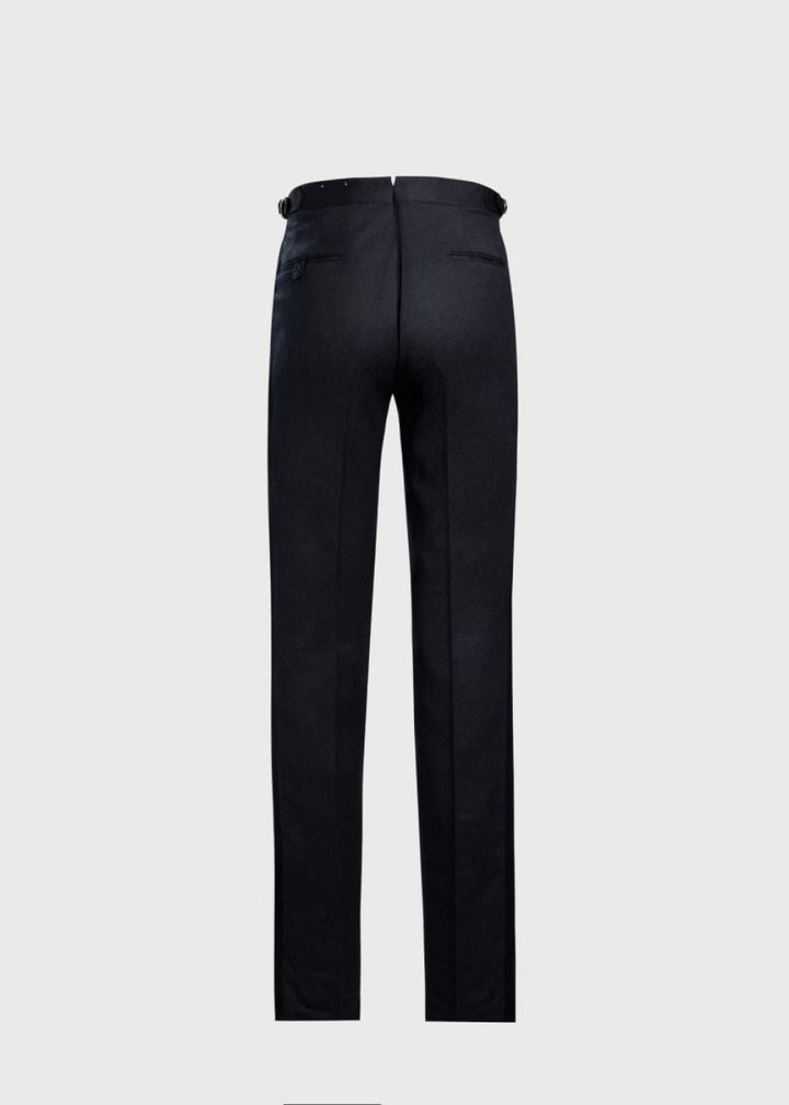 Flannel Formal Trouser - Charcoal - Trouser