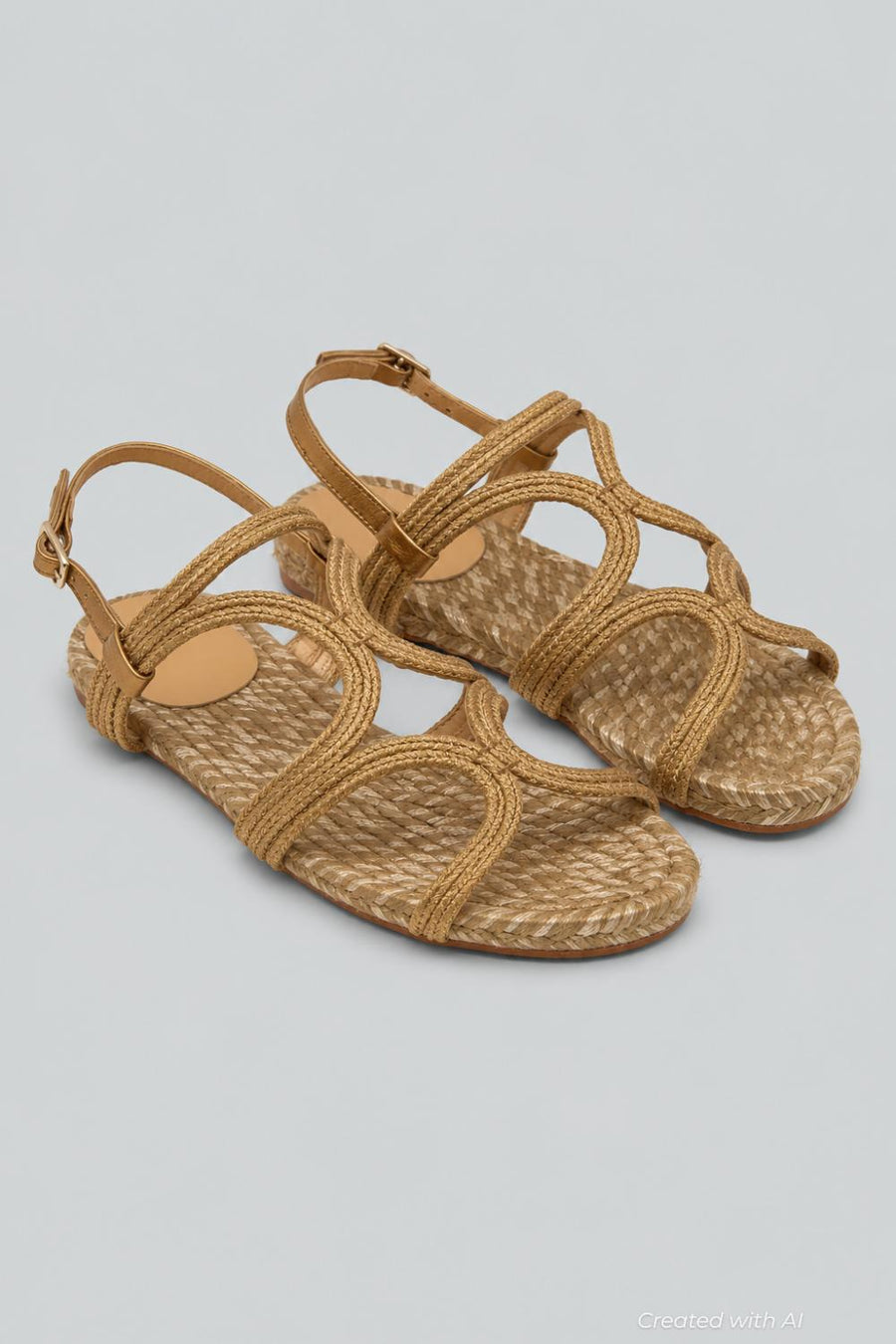 Flat Sandal - Yellow - 6 UK - Sandal