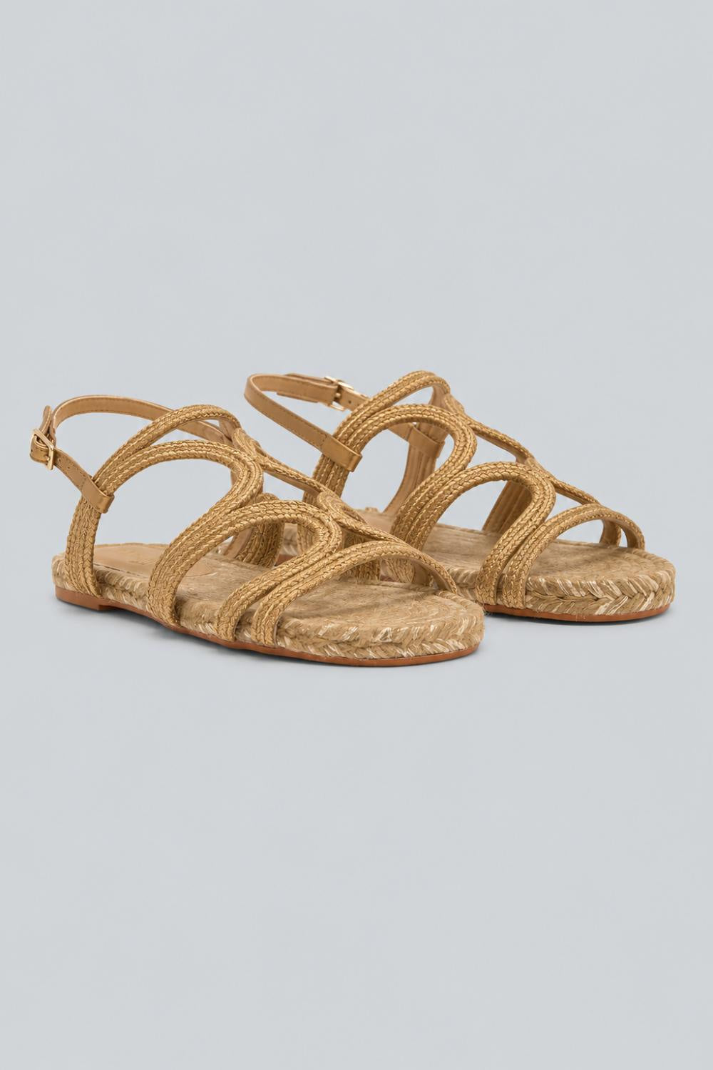Flat Sandal - Yellow - 6 UK - Sandal