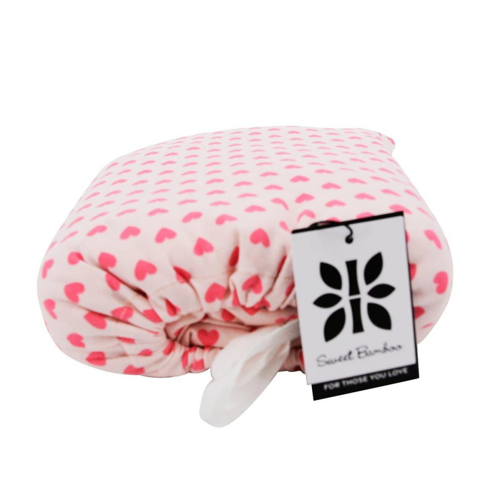 Flat Sheet Twin - Pink Hearts - OS - Crib Sheet