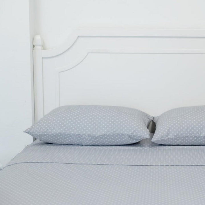 Flat Sheet Twin - Stars Grey - OS - Crib Sheet