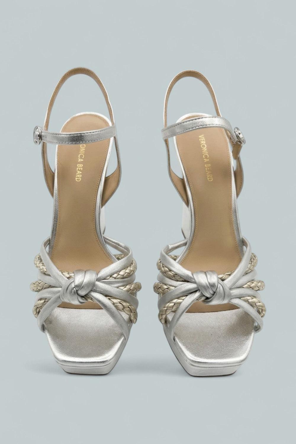 Flavia Platform Sandal - Silverplat - 9 - Sandal
