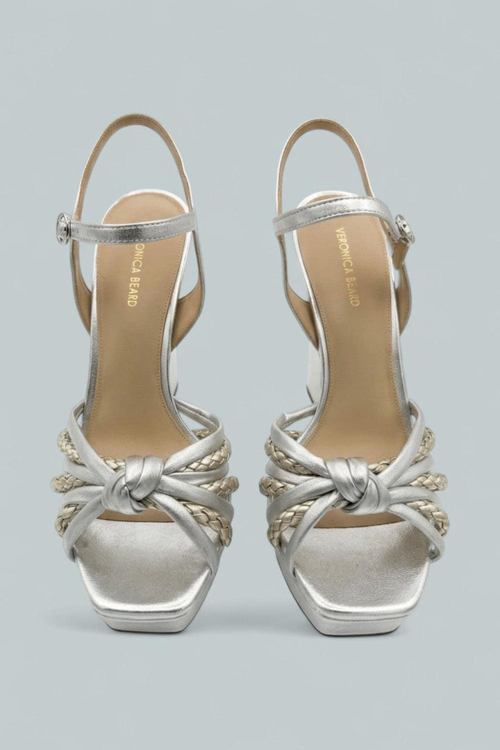 Flavia Platform Sandal - Silverplat - 9 - Sandal