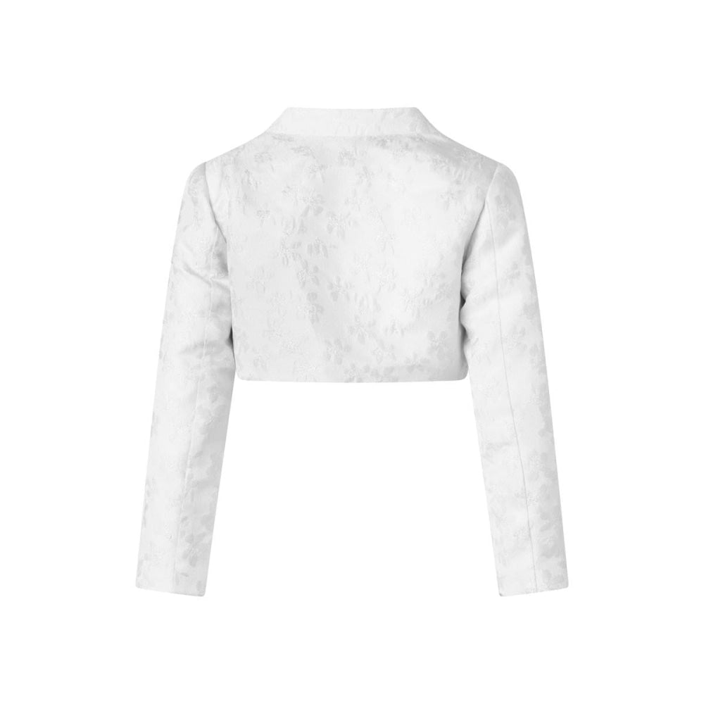 Floral Damask Bolero - Cardigan