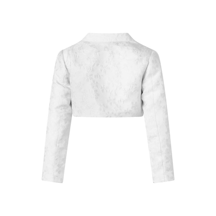 Floral Damask Bolero - Cardigan