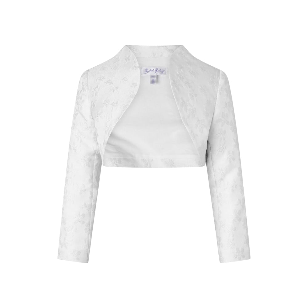 Floral Damask Bolero - Cardigan