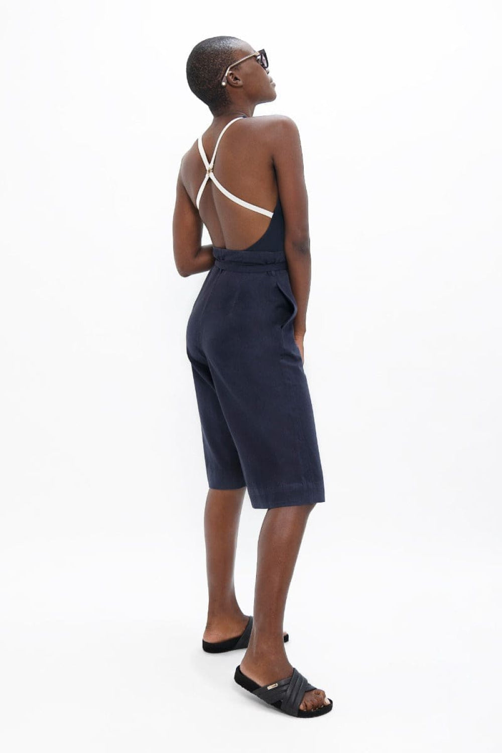 Florence Knee Pants - Summer Night - Bermuda Short