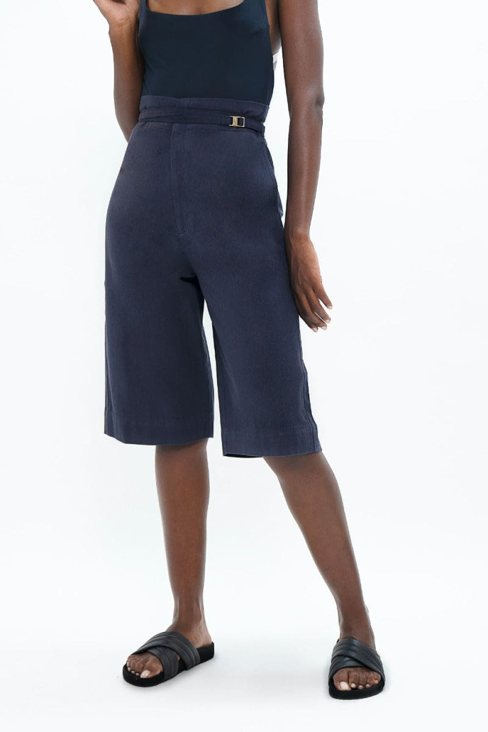 Florence Knee Pants - Summer Night - Bermuda Short