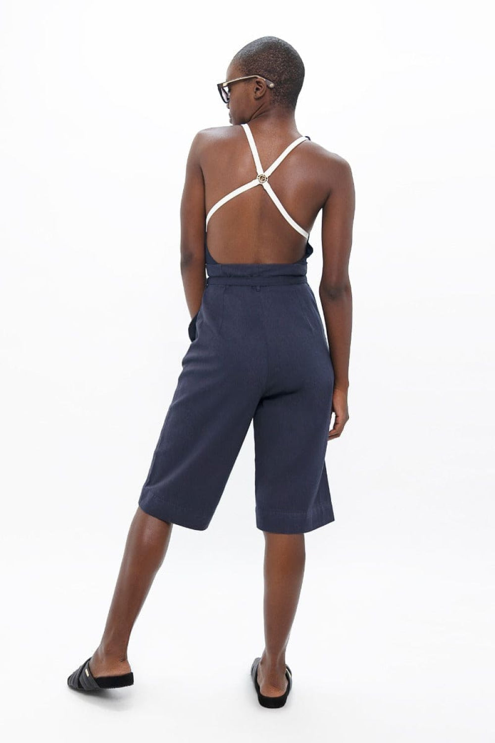 Florence Knee Pants - Summer Night - Bermuda Short