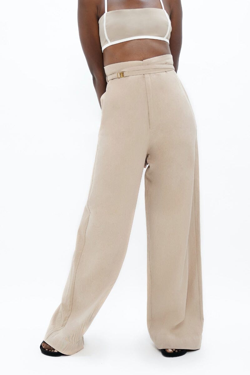 Florence Pants - Sand Beige