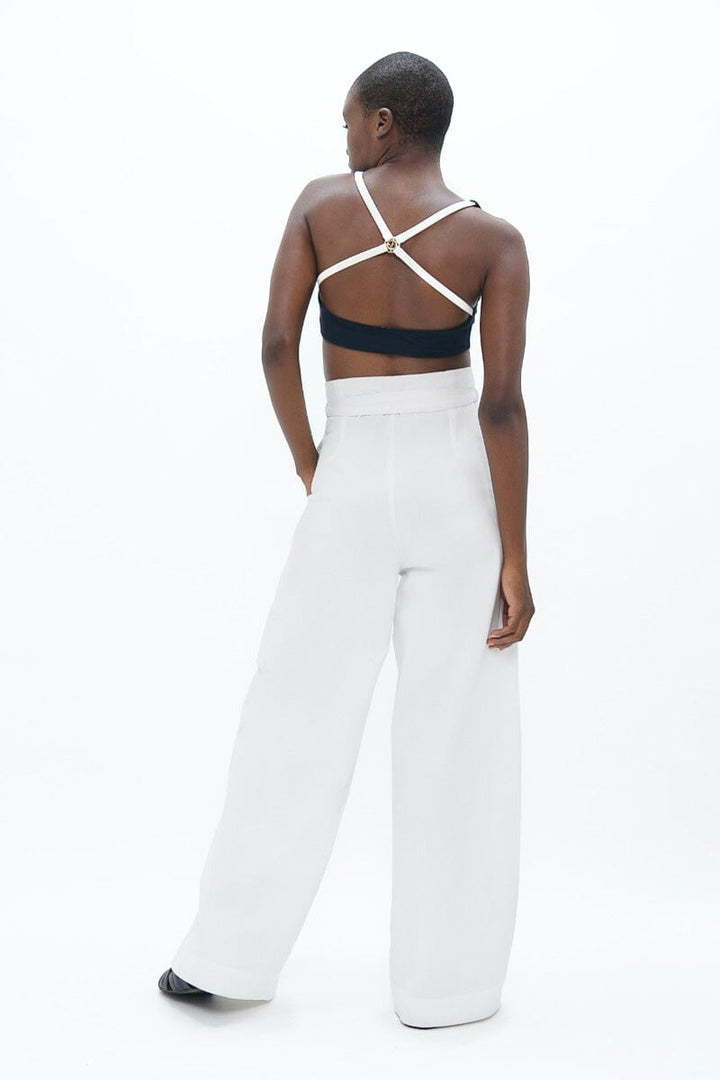 Florence Pants - White Dove Pants 1 People 