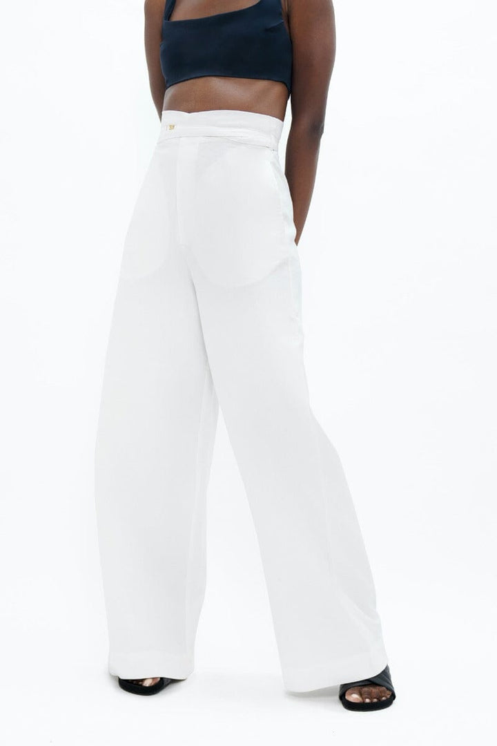 Florence Pants - White Dove Pants 1 People 