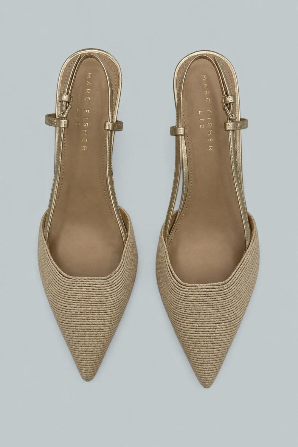 Flory Slingback Pump - Light Natural - US W 8.5 - Pumps