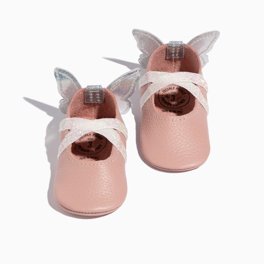 Flutterby Ballet Slipper Baby Shoe - ’Flats - Baby Kids Adult All’