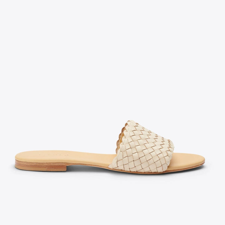 Isla Woven Slide Sandal Woven - Bone - FINAL SALE