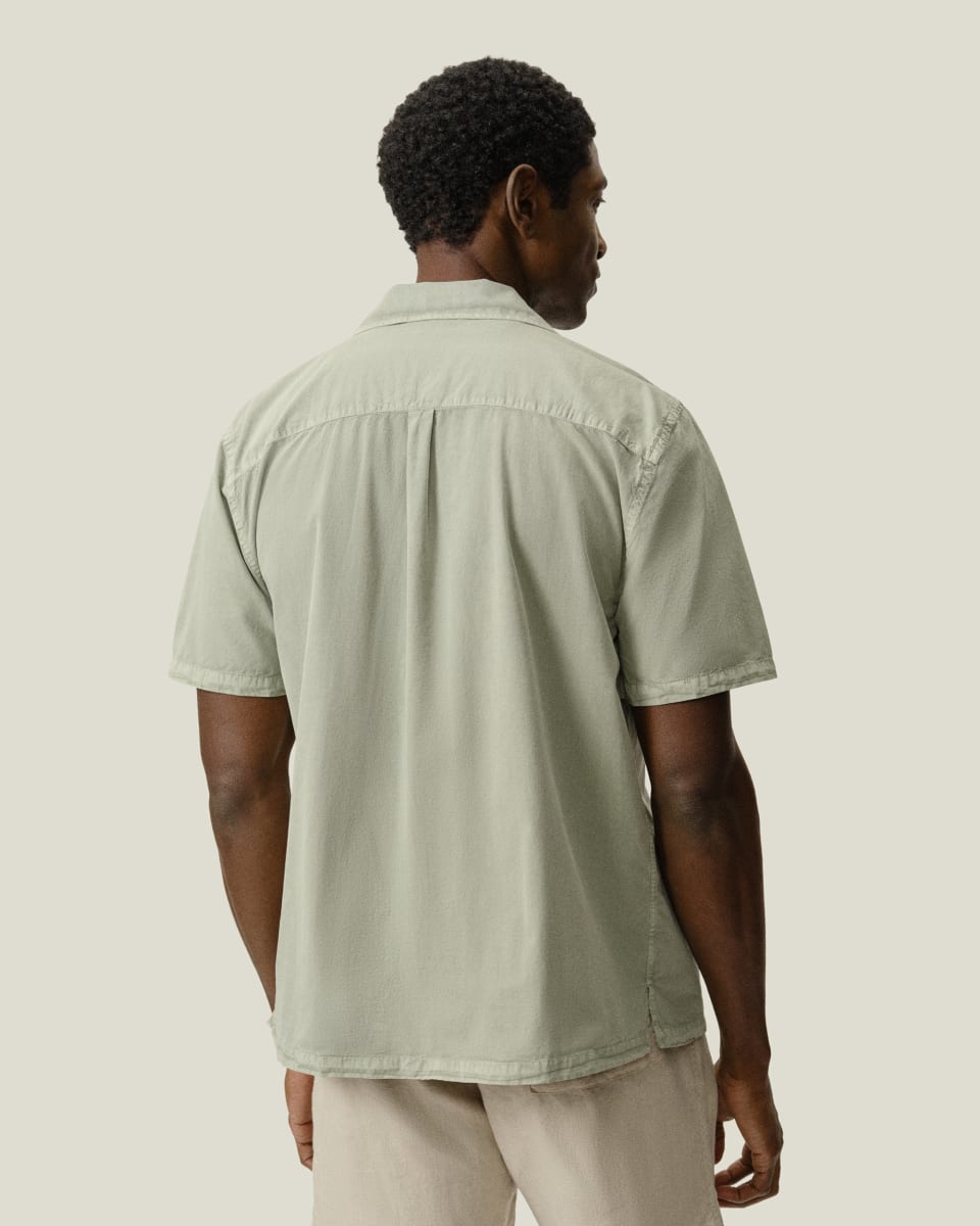 Air Cotton Camp Shirt - Riverstone