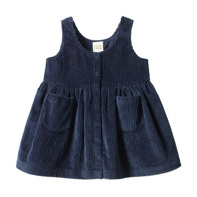 Amelia Pinafore - Navy
