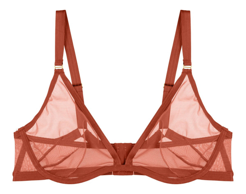 Follow Your Desires Plunge Bra - Sienna - Bra