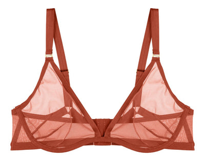 Follow Your Desires Plunge Bra - Sienna - Bra